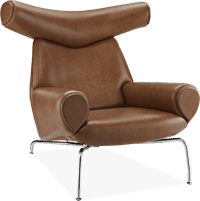 OX Chair  Premium Leather/Dark Tan image.