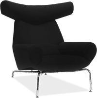 OX Chair  Wool/Black image.