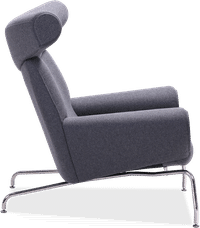 OX Chair  Wool/Charcoal Grey image.