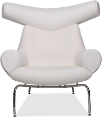 OX Chair  Premium Leather/White image.