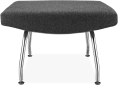 OX Ottoman Wool/Charcoal Grey image.