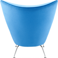 CH445 - Wing Chair Wool/Morocan Blue image.