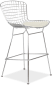 Wire Bar Stool White image.