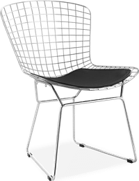 Wire Chair Black image.