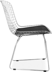Wire Chair Black image.