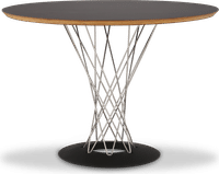 Noguchi Cyclone Table Black/102 CM image.
