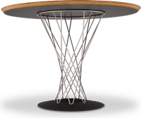 Noguchi Cyclone Table Black/102 CM image.