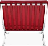 Barcelona Chair Premium Leather/Red image.