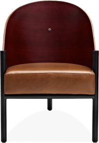 Pratfall Chair  Dark Tan image.