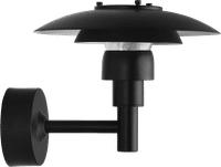 PH 3 - 2.5 Wall Lamp Black image.