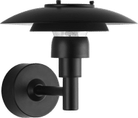 PH 3 - 2.5 Wall Lamp Black image.