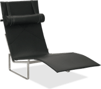 PK24 Chair Italian Leather/Black image.