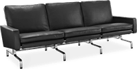 PK31 3 Seater Sofa Black  image.