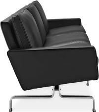 PK31 3 Seater Sofa Black  image.