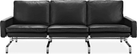 PK31 3 Seater Sofa Black  image.