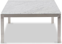 PK63 Coffee Table White Marble image.