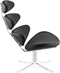 The Corona Chair Premium Leather/Black  image.