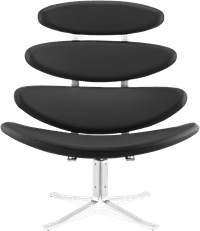 The Corona Chair Premium Leather/Black  image.