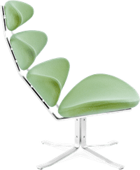 The Corona Chair Wool/Light Green image.