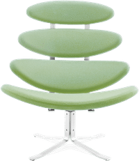 The Corona Chair Wool/Light Green image.