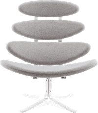 The Corona Chair Wool/Light Pebble Grey image.