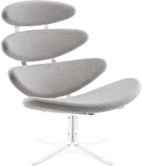 The Corona Chair Wool/Light Pebble Grey image.