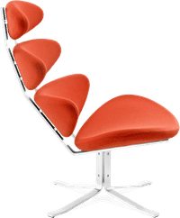 The Corona Chair Wool/Orange image.