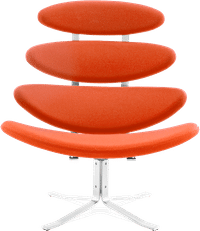 The Corona Chair Wool/Orange image.