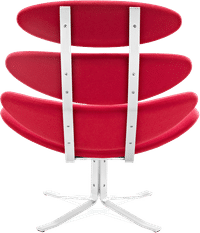 The Corona Chair Wool/Deep Red image.