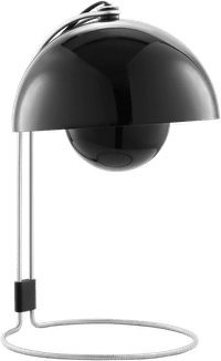 Flowerpot VP4 Style Table Lamp Black image.