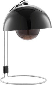 Flowerpot VP4 Style Table Lamp Black image.