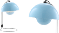 Flowerpot VP4 Style Table Lamp Aqua Blue image.