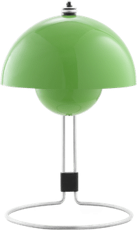 Flowerpot VP4 Style Table Lamp Green image.