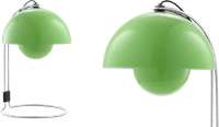 Flowerpot VP4 Style Table Lamp Green image.