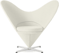 Heart Chair White image.