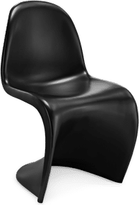 Panton S Chair  Black image.