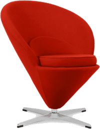Cone Chair Deep Red image.