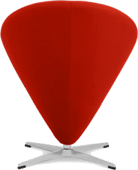 Cone Chair Deep Red image.