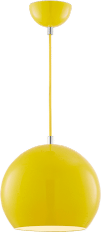 Topan VP6 Pendant Lamp Yellow image.