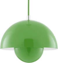 Flower Pot Lamp Green image.
