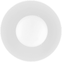Flower Pot Lamp White image.