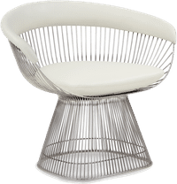 Platner Armchair Cream image.