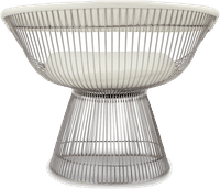 Platner Armchair Cream image.