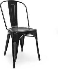 Tolix A Chair  Black image.