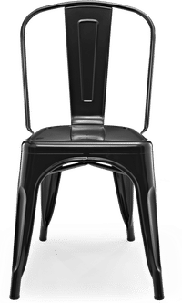 Tolix A Chair  Black image.