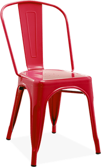 Tolix A Chair  Red image.