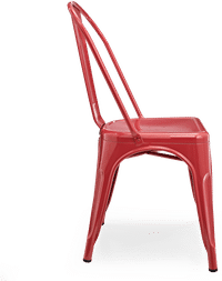 Tolix A Chair  Red image.