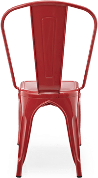 Tolix A Chair  Red image.