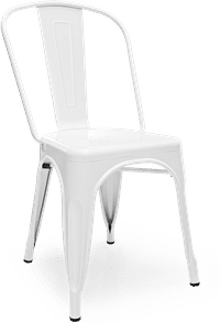 Tolix A Chair  White image.