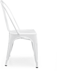 Tolix A Chair  White image.